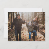 家庭用文パーソナライズされた房具 ノートカード (裏面)