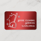 家庭用洗浄 名刺 (正面)