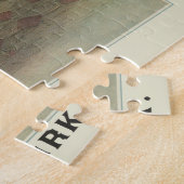 家庭用洗濯機と絞り器のヴィンテージ広告。 ジグソーパズル (側面)