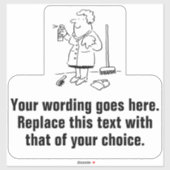 家庭用清掃および清掃具 シール (シート)