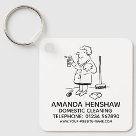 家庭用清掃プロモーションキーチェーン キーホルダー