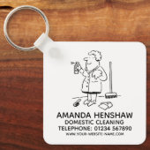 家庭用清掃プロモーションキーチェーン キーホルダー (正面)