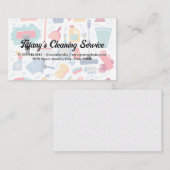 家庭用清掃用品と器具 名刺 (正面/裏面)