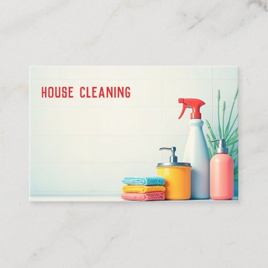 家庭用清掃QR 名刺 (正面)