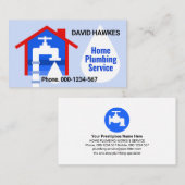 家庭用漏水栓水 名刺 (正面/裏面)