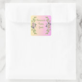 家庭用農産物ラベル スクエアシール (バッグ)