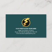 家庭用電気プラグ配線 名刺 (裏面)