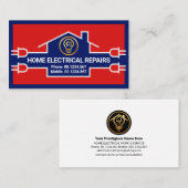 家庭用電気回路配線 名刺 (正面/裏面)