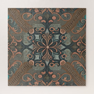 家庭的なコテージパターン ジグソーパズル