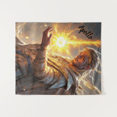 家庭祭壇崇拝のための神のアポロのタペストリー タペストリー (正面(横))