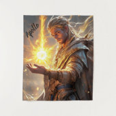 家庭祭壇崇拝のための神のアポロのタペストリー タペストリー (正面)