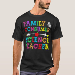 家庭科学と消費者科学の先生はSに戻る Tシャツ