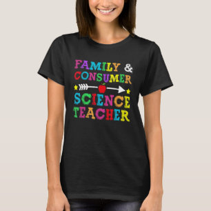 家庭科学と消費者科学の先生はSに戻る Tシャツ