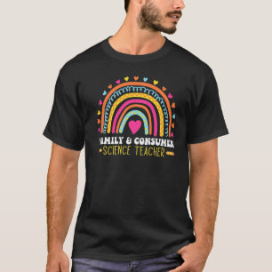 家庭科学と消費者科学の先生はSに戻る Tシャツ