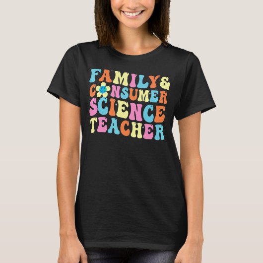 家庭科学と消費者科学のFacs先生に戻る Tシャツ (正面)