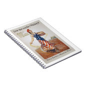 家庭菜園の自由の雌豚はWWIのプロパガンダを播きます ノートブック (右側)