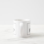 家庭菜園の農場の店のエスプレッソのコーヒー・マグ エスプレッソカップ (裏面)