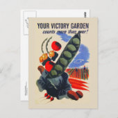 家庭菜園 ポストカード (正面/裏面)