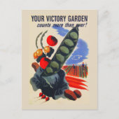 家庭菜園 ポストカード (正面)