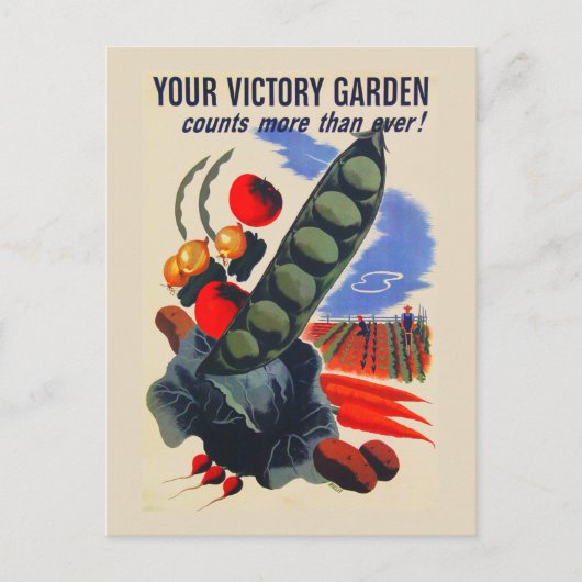 家庭菜園 ポストカード (正面)