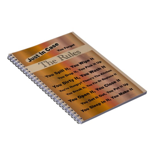 家庭規則 ノートブック (右側)