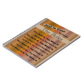 家庭規則 ノートブック (左側)