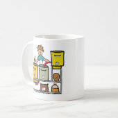 家庭醸造 コーヒーマグカップ (正面左)