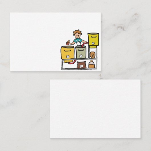 家庭醸造 名刺 (正面/裏面)