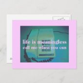 家庭電話 ポストカード (正面/裏面)