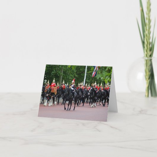 家庭騎兵帯カ空白のード カード (正面)