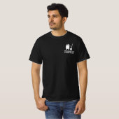 家政婦と清掃員のための清掃サービスtシャツ tシャツ (正面フル)