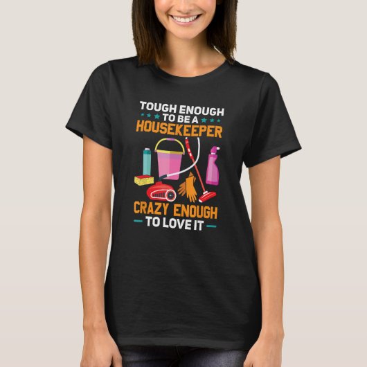 家政婦になるほど丈夫な家政婦クレア Tシャツ (正面)