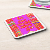 家政婦の言葉を持つZANYアートデザイン コースター (左側)