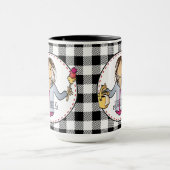 家政婦クリーニングレディーマンガサンキューギフト マグカップ (中央)