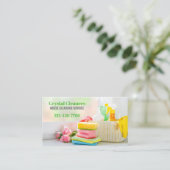 家政婦モダンメイドサービスハウスキーピング 名刺 (スタンド正面)