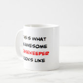 家政婦素晴らし コーヒーマグカップ (正面左)