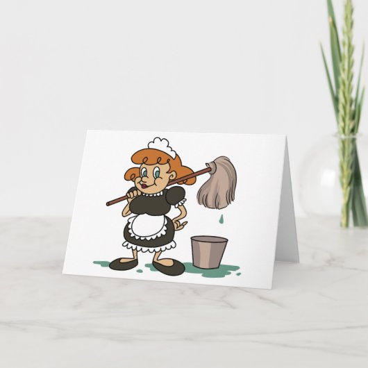 家政婦 カード (正面)