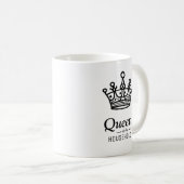 家政婦 | コーヒパーソナライズされたーマグ コーヒーマグカップ (正面右)