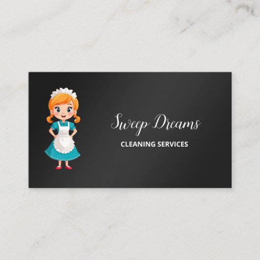 家政婦 名刺 (正面)