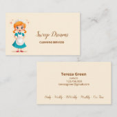 家政婦 名刺 (正面/裏面)