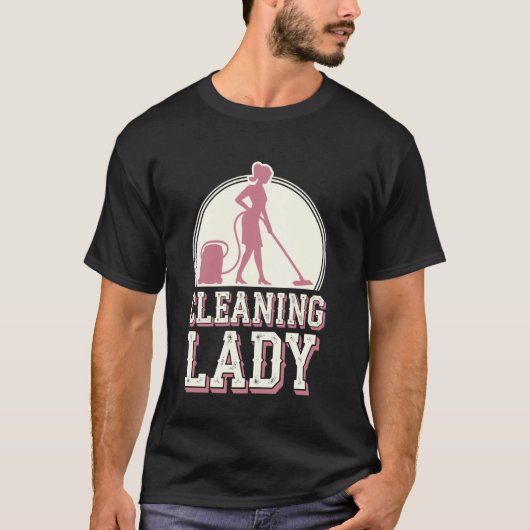 家政婦 掃除婦 ハウスキーピング Tシャツ (正面)