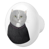 家政婦CATセラミックノブ セラミックノブ (右)