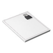 家政婦CAT 5.5x6メモ帳 ノートパッド (アングル)