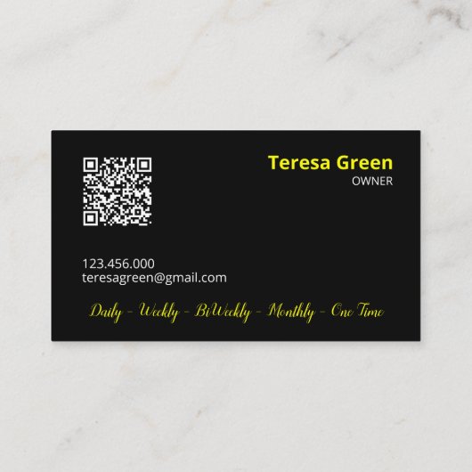 家政婦QR 名刺 (裏面)