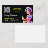 家政婦QR 名刺 (正面/裏面)