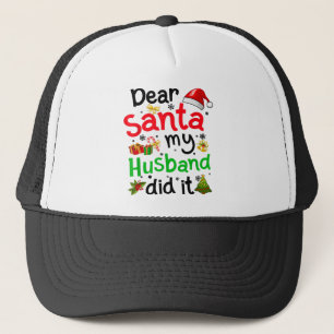 家族おもしろいサ親愛ンタ私の夫はクリスマス キャップ
