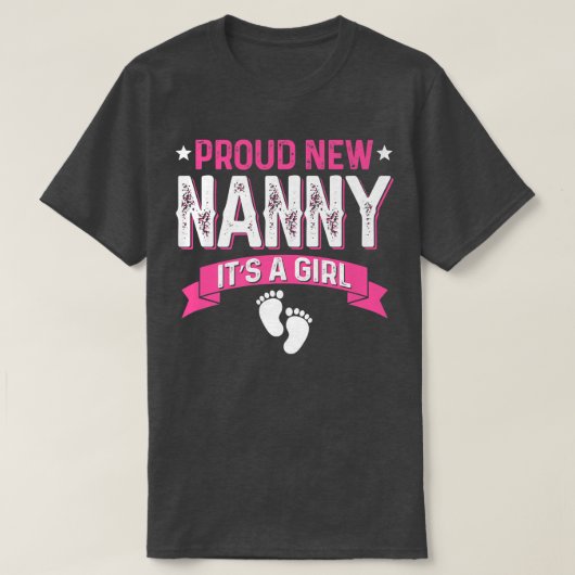 家族おもしろい性が新し誇りを持ったい乳母を明かす Tシャツ (デザイン正面)