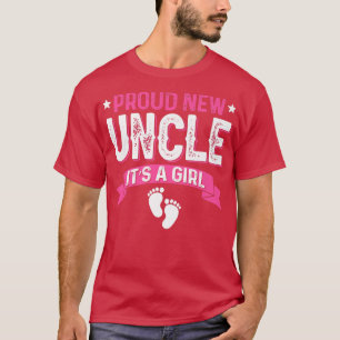家族おもしろい性が新し誇りを持ったい叔父を明らかにする Tシャツ