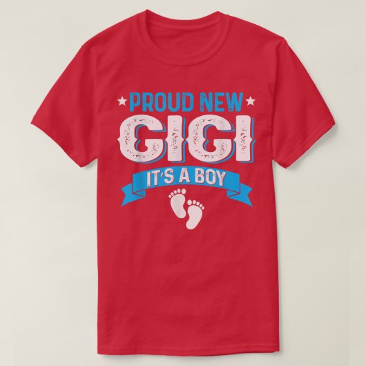 家族おもしろい性が新誇りを持ったしいGigiを明かすA B Tシャツ (デザイン正面)