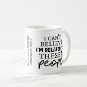 家族おもしろい懇親会名年コーヒーマグ コーヒーマグカップ (正面右)